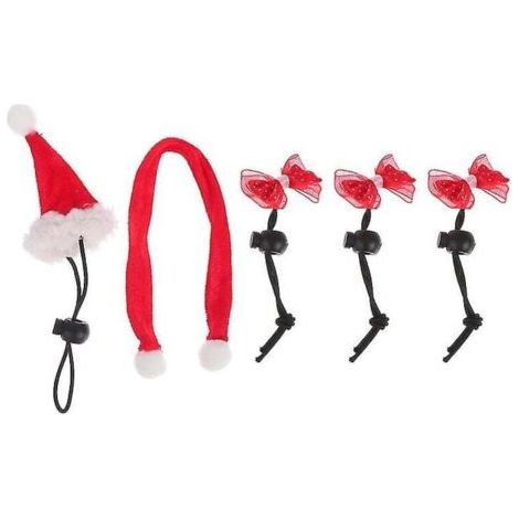 QORVA-1 ensemble de costumes de Noël pour petits animaux (1/3)