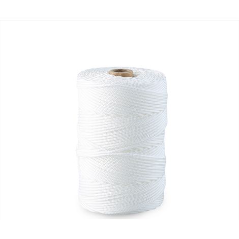 Cordón riel polipropileno blanco 200m (1/2)