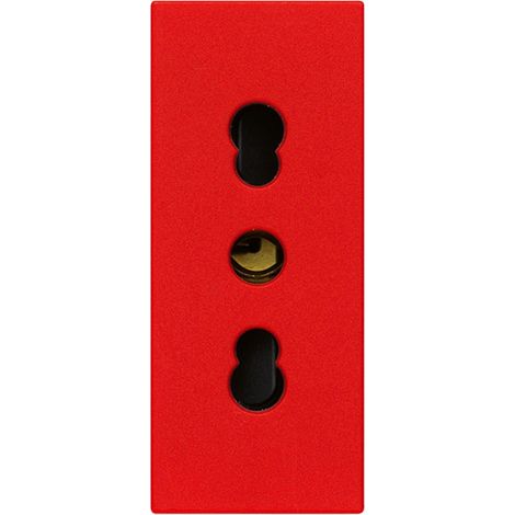 VIMAR - 30203.R 2P+T 16A P17/11 rote Steckdose