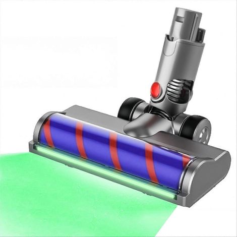 Pour V6 DC58 DC59 DC62 DC72 DC74, accessoire de tête d'aspirateur avec détection de poussière par LED pour sols durs (1/5)