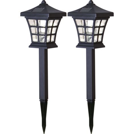 LED-Solar-Pathlights, 2er Set, Farbe: schwarz (1/5)