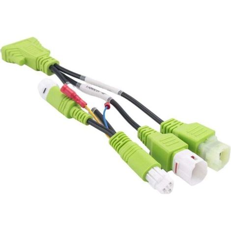 Câble Adaptateur Scanner Diagnostic Moto OBD2 pour Connecteurs 3P et 4P