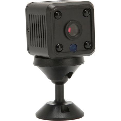1 Mini caméra sans fil HD 1080P, détection de mouvement, vision nocturne, base magnétique, maison bureau voiture (1/5)