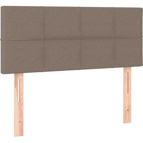 Maison Exclusive - Cabecero de tela gris taupe 80x5x78/88 cm (1/5)