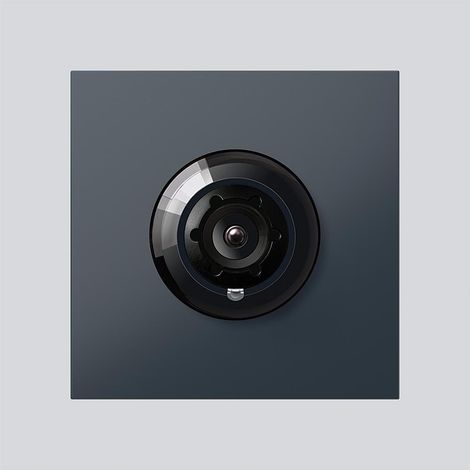 Siedle Modèle Kamera-Intercom grau-anthrazit 99x99x41 mm