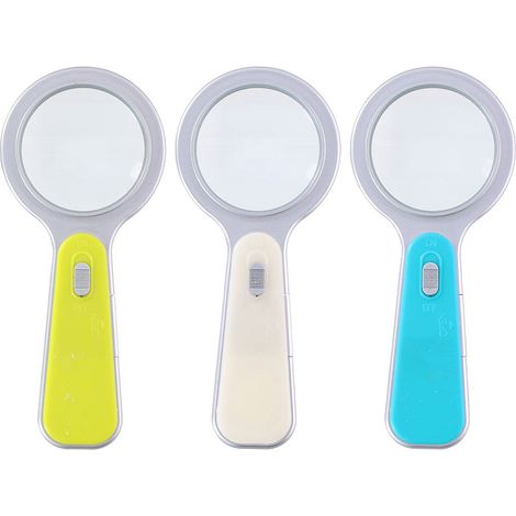 Loupe Avec Lumière Led Couleurs Assorties ø11x1x24cm - Oem (1/2)