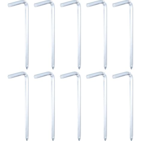 10PCS Tournevis Déporté H5/PH2 5mm Hex Phillips Tête L-Type (1/5)