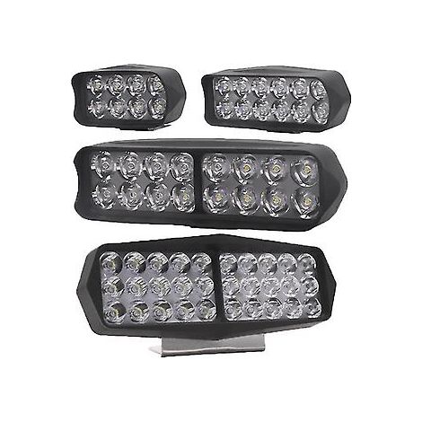 8/12/16/30 LED-Arbeitsscheinwerfer für Autos, Motorrad-Rückspiegelscheinwerfer (8 LEDs)