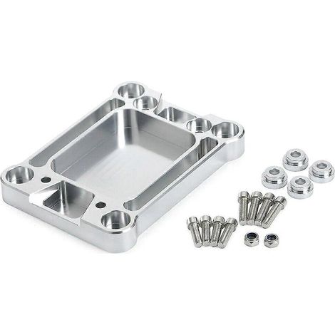 Plaque de base de levier de vitesses en aluminium usiné pour Honda Acura Accord TSX K Swap K20 K24 EK EG (1/5)
