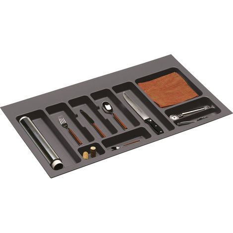 Ramasse-couverts pour tiroir - Peut recevoir les accessoires : Oui - Largeur maxi : 840 mm - Largeur mini : 795 mm - Pour caisson de largeur : 900 mm - GOLLINUCCI