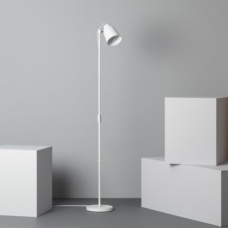 Lampadaire Métal Ulux Blanc (1/8)