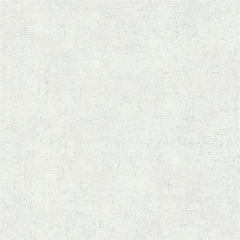 Ton-sur-ton wallpaper wall Profhome 380893 non-woven wallpaper slightly textured Ton-sur-ton matt white 5.33 m2 (57 ft2) (1/5)