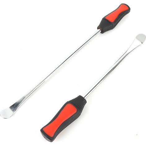 Ortviai 2 Embouts à Pneus Moto en Acier Carbone – 30 cm et 37 cm – Poignée Ergonomique Anti-Dérapante (1/5)
