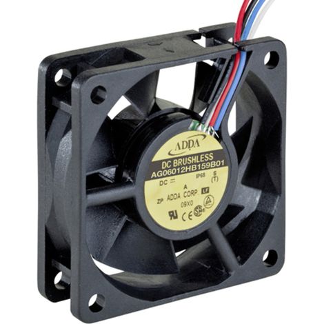 ADDA AG06012HB159B01 Axiallüfter 12 V/DC 30.9 m³/h (L x B x H) 60 x 60 x 15 mm