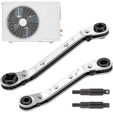 Ratchet Wrench, Professional Tool Set Refrigeration, Automotive, Plumbing, Industrial Repairs, High Torque Mechanism, Ergonomic Grip, Excellent For Home And Garage Use (1/5)