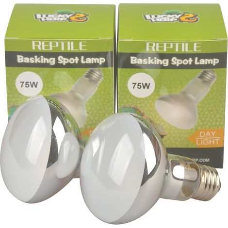Lot de 2 ampoules pour lampe chauffante à reptiles, 75 W (1/5)