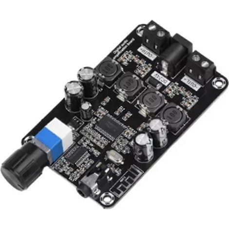 Module amplificateur de puissance audio numérique Bluetooth 5.0 50 W x 2 TPA3118D2, carte amplificateur de puissance audio double canal de classe D fdq (1/5)