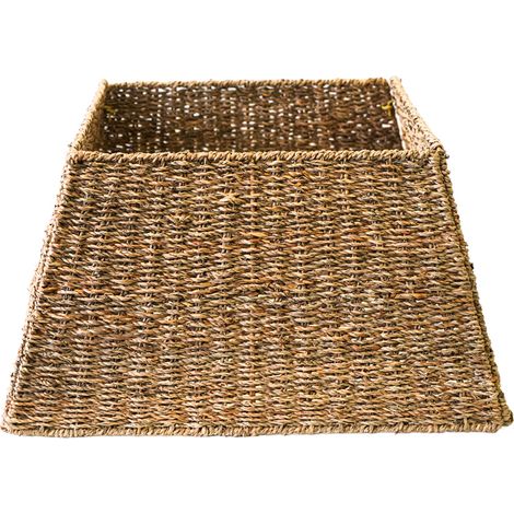 Square Foldable Tree Skirt - Seagrass - L60 x W60 x H26 cm - Natural