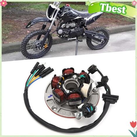Plaque de Stator magnétique de remplacement de bobine d'allumage de moto Durable, pour moteur de démarrage LIFAN YX PIT PRO Trail (1/4)