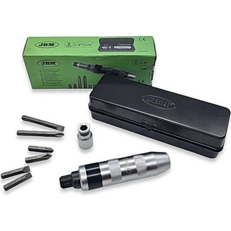 Cacciavite JBM impact screwdriver set 55 N·m 8 pezzi (1/5)