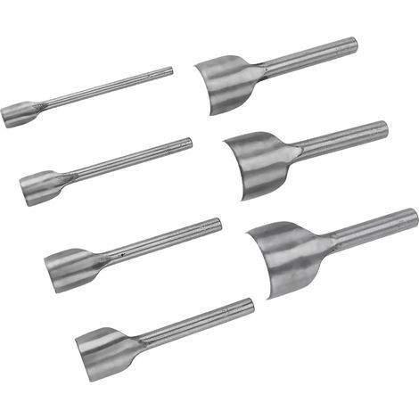 7pcs Half Round Punch, A3 Steel, 10-40mm, Leather Tool, For Belts, DIY Crafts (1/5)