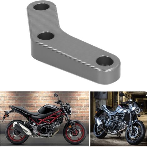 Protection moteur de moto (côté gauche) pour Suzuki SV650/X 2018-2019, grise. (1/5)