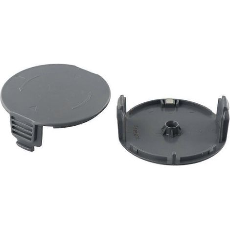 Lot de 2 couvercles de bobine 1600A01R5J pour tondeuse Bosch Universal Grasscut 18 / Grasscut 18-26 / Grasscut 18-260, ABS (1/5)