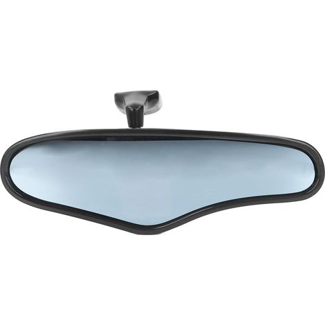 Rétroviseur intérieur grand écran verre teinté bleu anti-éblouissement, miroir central universel rouge