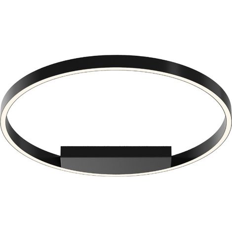 Plafoniera ring LED tonda nero/bianco 35W RIM Maytoni (1/5)