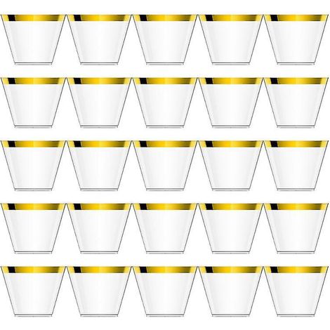 25 Stück Plastik-Partybecher
