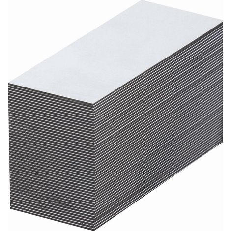 FRANKEL kaiserkraft, Etiquettes magnétiques, blancs, h x l 30