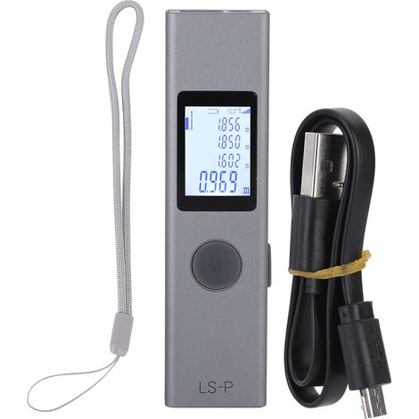 Mètre numérique portatif haute précision 40m USB télémètre laser instrument de mesure (1/5)
