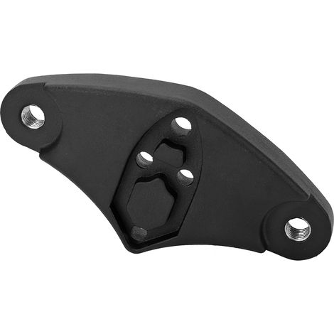 Plaque de fixation de suspension avant pour trottinette électrique 10 pouces, plaque de fixation universelle en aluminium avec absorption des chocs pour M4 (1/5)