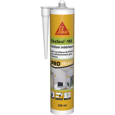 SIKA Sikaseal-188 Stucco per interni - Bianco - 300ml (1/3)