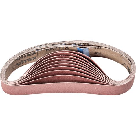 PFERD TOOLS Korund Schleifband BA 30x533 mm A120 für universelle Anwendung mit Rohrbandschleifer 20 Stk (1/5)