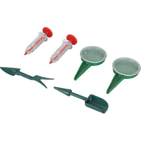 Ensemble de 6 mini-semoirs manuels portables et réglables pour le jardinage (1/5)