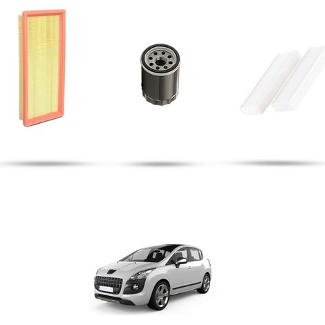 Kit tagliando 3 filtri compatibile con Peugeot 3008 1.2 e-THP 96kw dal 2015 (1/5)