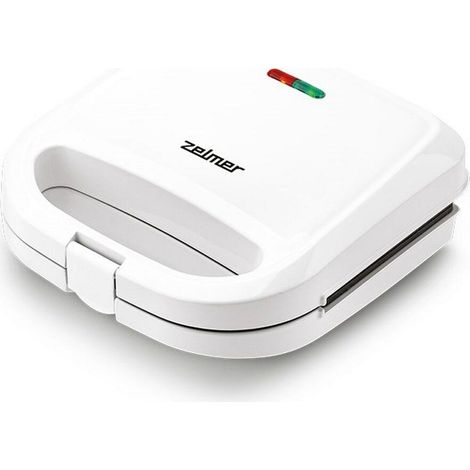 Zelmer ZSM7700 Griglia per Sandwich Bianco 750 W