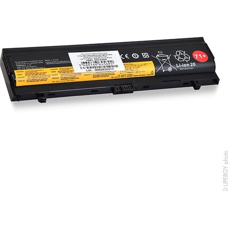 NX - Batterie ordinateur portable compatible Lenovo 10.8V 5200mAh - 00NY48600NY (1/2)