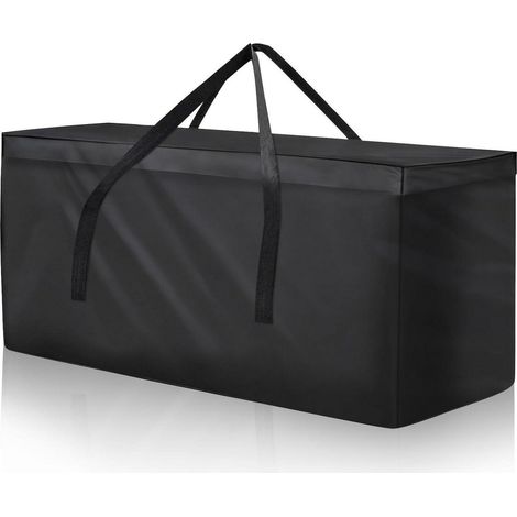 Schutzhülle für Gartenpolster 125x40x55cm wasserdicht UV-Schutz Aufbewahrungstasche (1/5)