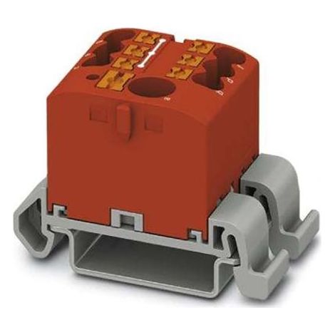 Bloc de distribution Phoenix Contact 7 voies, section de fils 12 AWG, 24A, 690 V ( Prix pour Paquet de 10 )