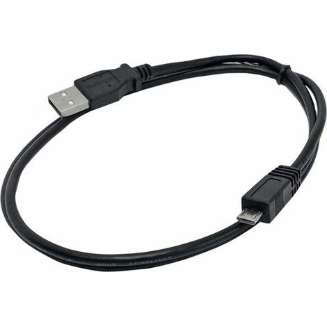 StarTech.com Cable Adaptador de 1m USB A Macho a Micro USB B Macho para Teléfono Móvil Carga y Datos - Negro (1/4)