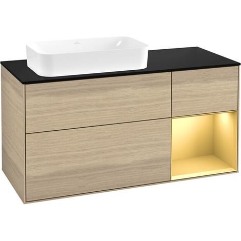 Villeroy & Boch F692HFPC Meuble sous-lavabo Finion F69 (1/2)