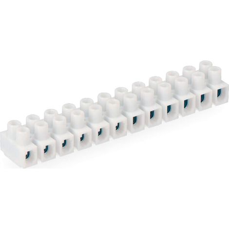 Regleta de conexión 2.5mm a 4mm homologada blanca EDM