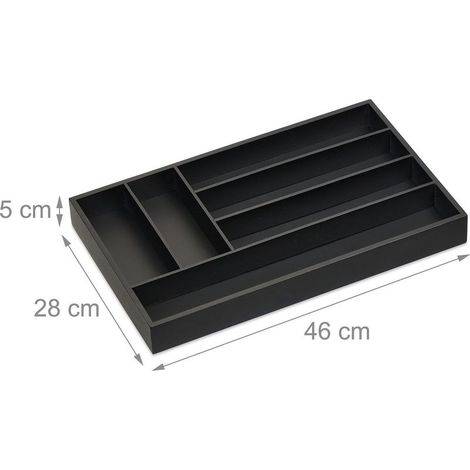 Range couverts en bambou a 6 compartiments (1/5)