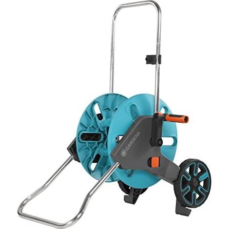 GARDENA 18511-20 Schlauchwagen CleverRoll M Carrello avvolgitubo 1 pz. Grigio, Turchese, Arancione (1/5)