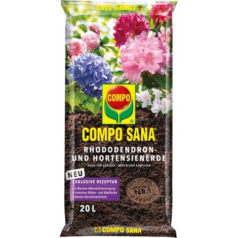 COMPO SANA Rhododendron- und Hortensienerde 20l