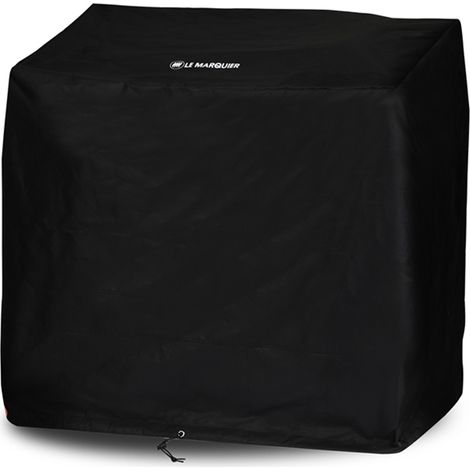 Le Marquier – Housse de protection pour plancha inox – En PVC – Dimensions L105 P40 H90 cm – Adaptée pour chariot électrique et gaz