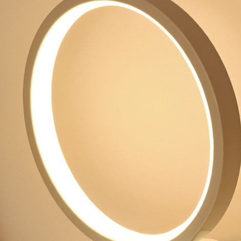 Lampe de chevet LED minimaliste rétro à brancher, veilleuse, lampe de table ronde mini et populaire, lumière chaude (1/4)