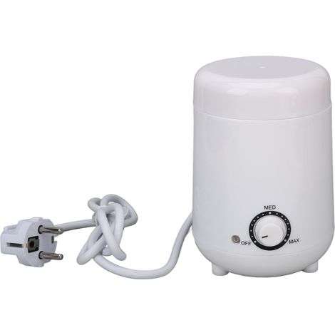 Chauffe-cire électrique 250CC avec cuve en silicone, thermostat réglable pour épilation, prise UE 220V (1/5)
